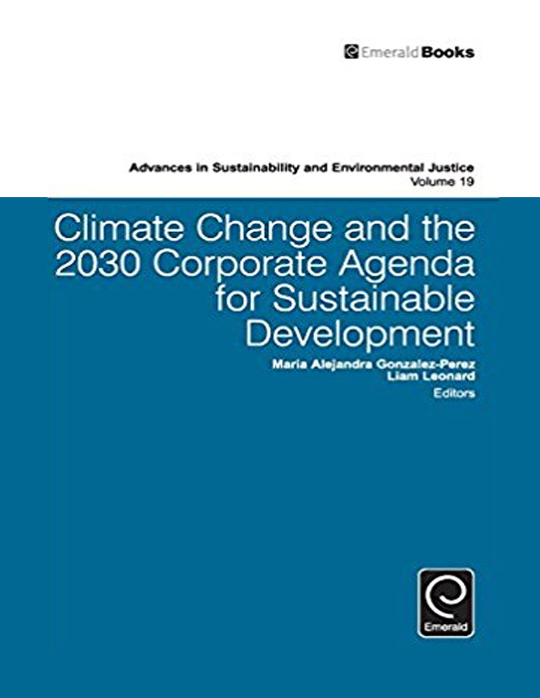 Climate Change and the 2030 Corporate Agenda for Sustainable Development Book cover for "Climate Change and the 2030 Corporate Agenda for Sustainable Development"