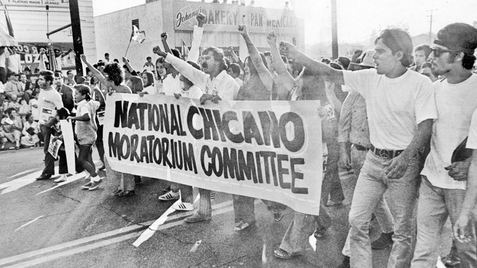 Cal State LA students during the Walkouts of the 1960s. Cal State LA students during the Walkouts of the 1960s.