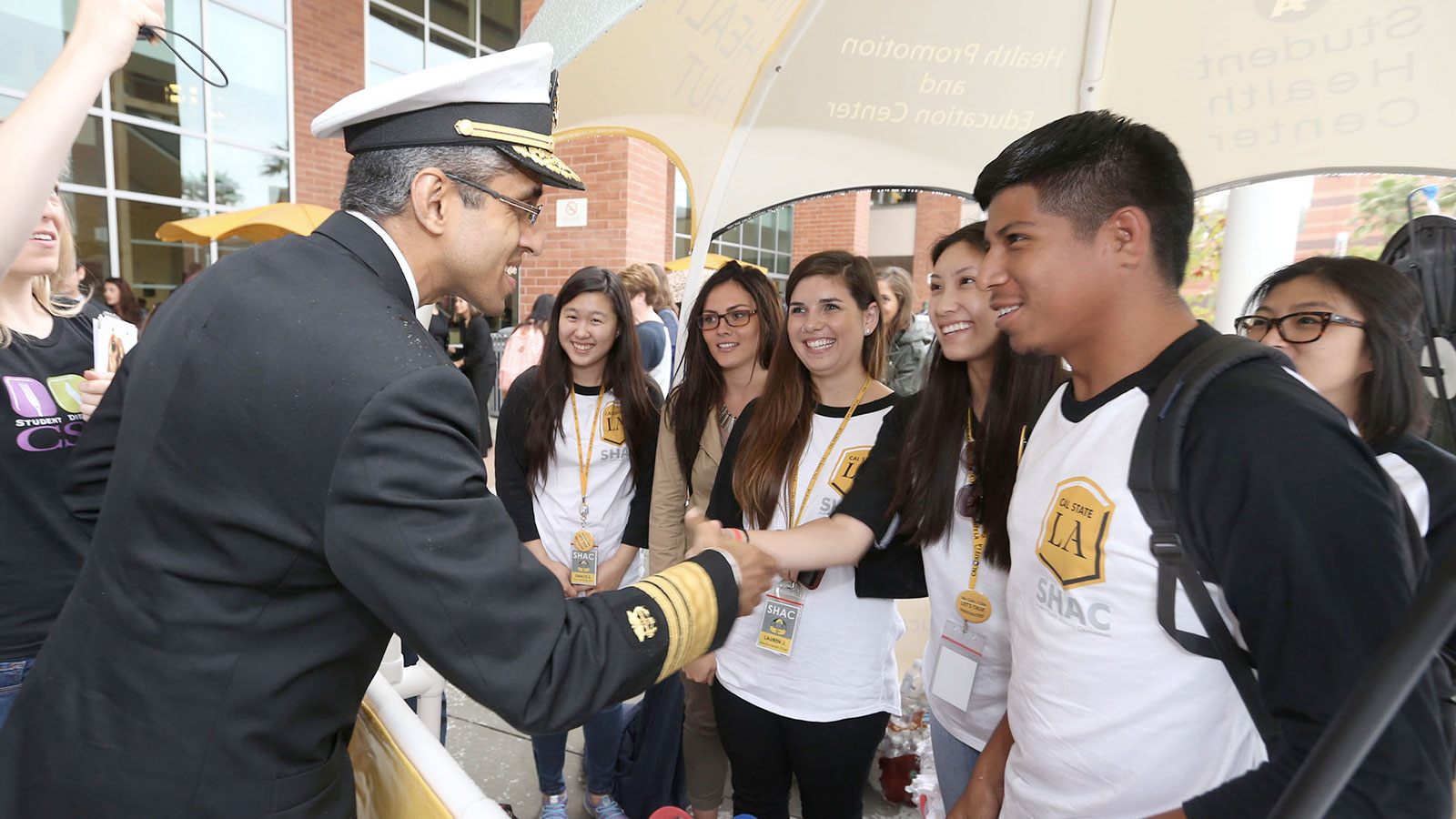 U.S. Surgeon General Vivek H. Murthy visits Cal State LA
