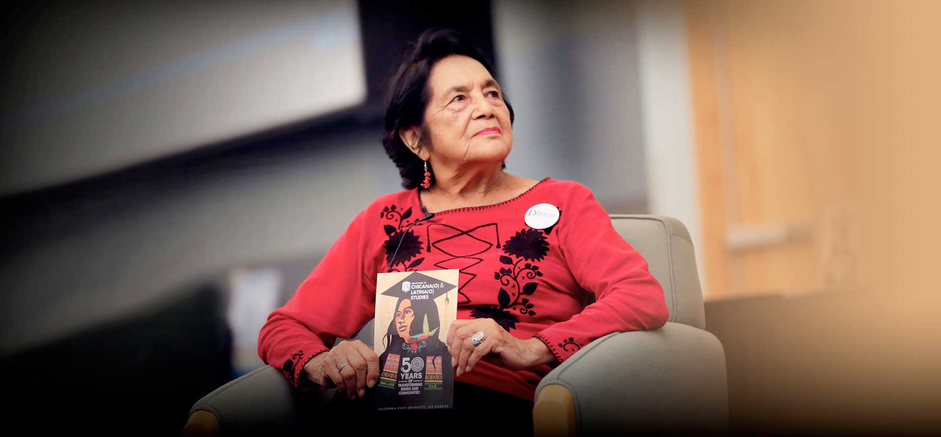 Civil Rights Activist Dolores Huerta.