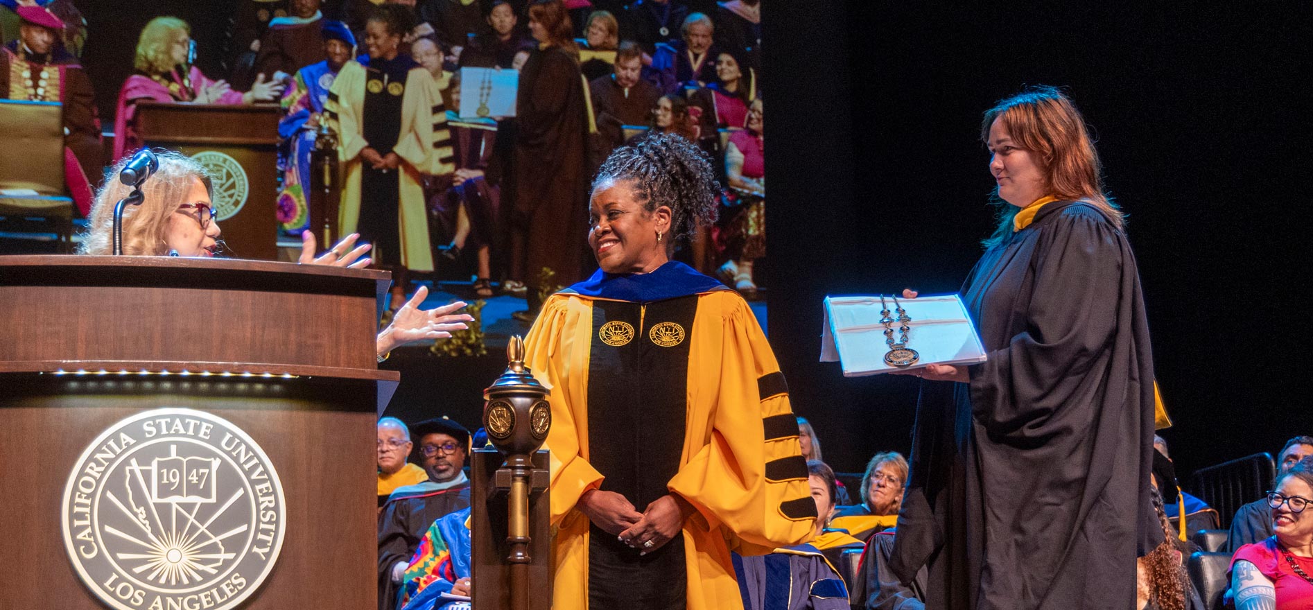 Cal State LA President, Berenecea Johnson Eanes.